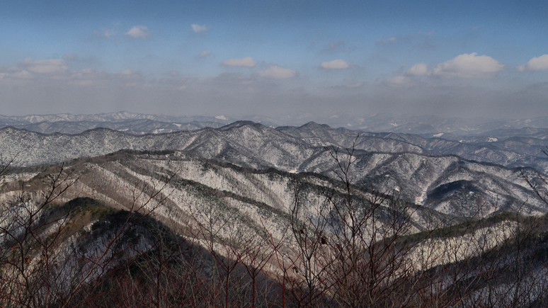 칠갑산 아흔아홉골(겨울)