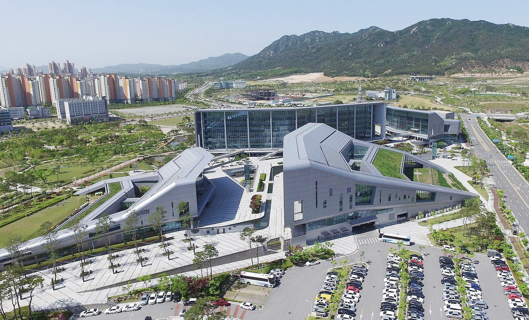 Aerial Photo of Provincial Office and Naepo